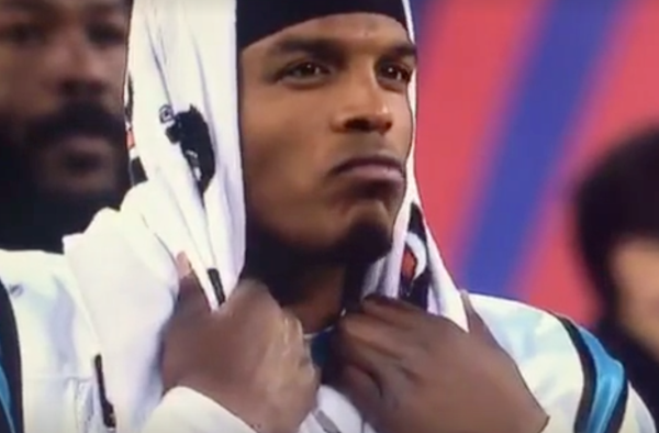 Cam Newton isn’t Jesus, but for a moment, he looked like him